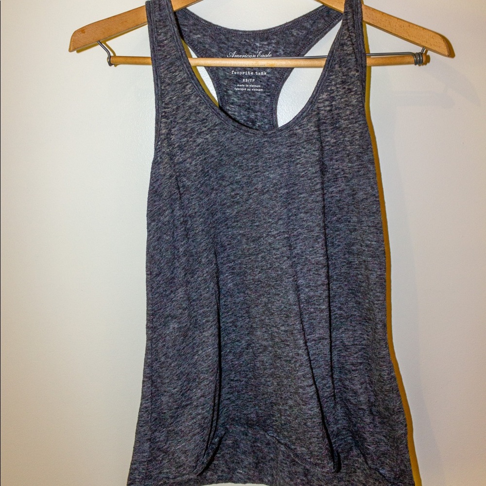 AE Favorite Tank Black/Grey